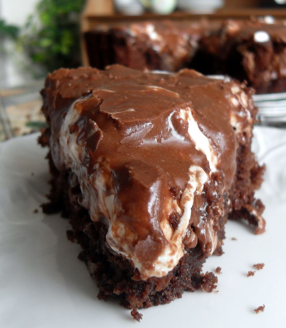Fudge Brownie Pie by The English Kitchen